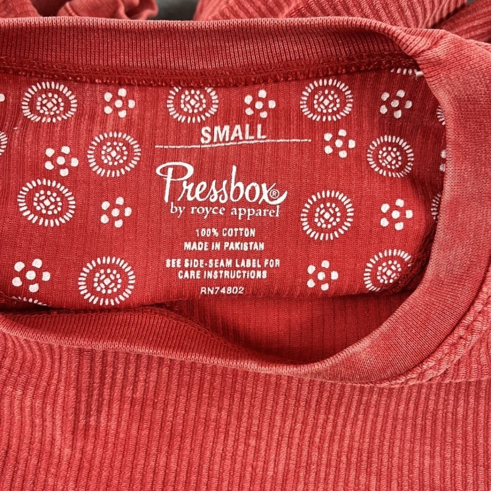 Pressbox Alabama Crimson Tide Comfy Cord Vintage Wash Basic Arch Pullover Small - Picture 5 of 8